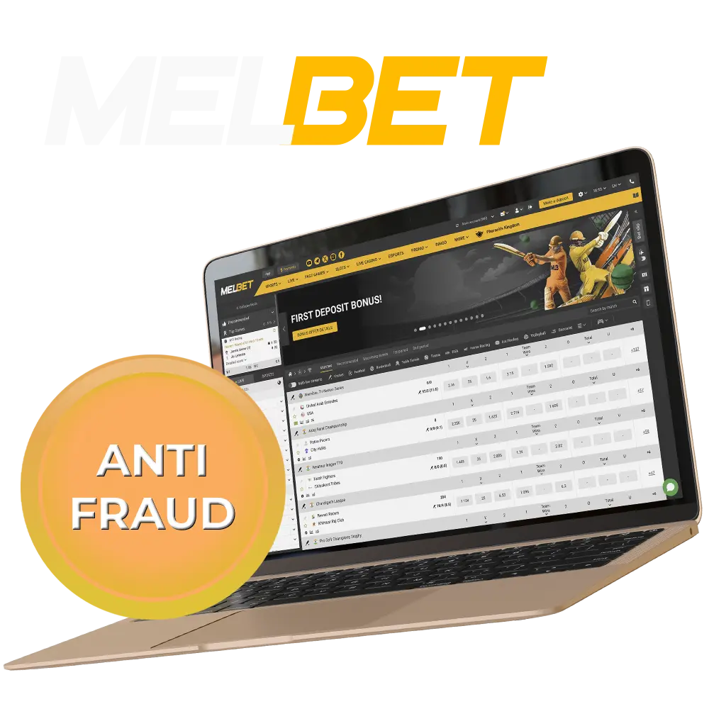 Be careful not to resort to fraudulent schemes when playing and betting at Melbet Casino.