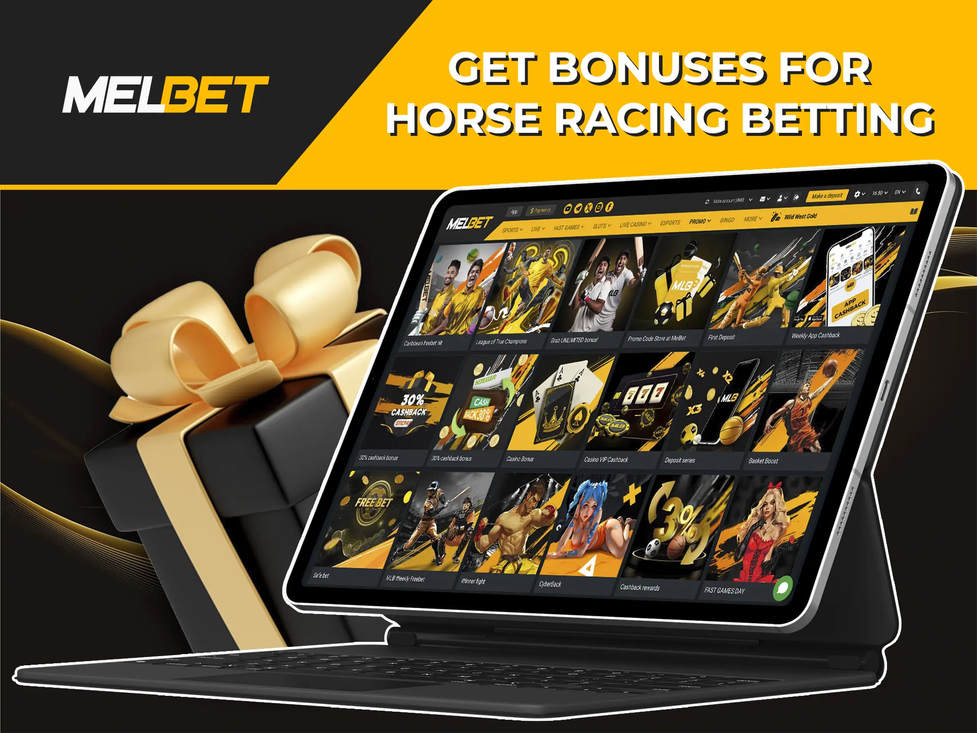 Increase your winnings by taking advantage of Melbet's large deposit bonus.