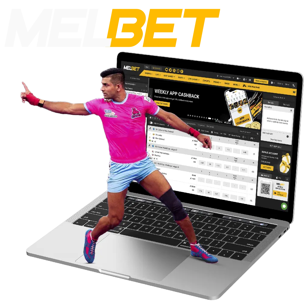 Try kabaddi betting at one of the best casinos at Melbet.