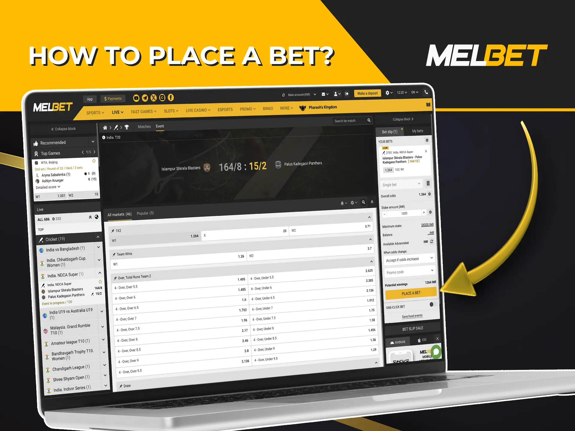 Analyse the upcoming match and make a winning bet with Melbet bookmaker.