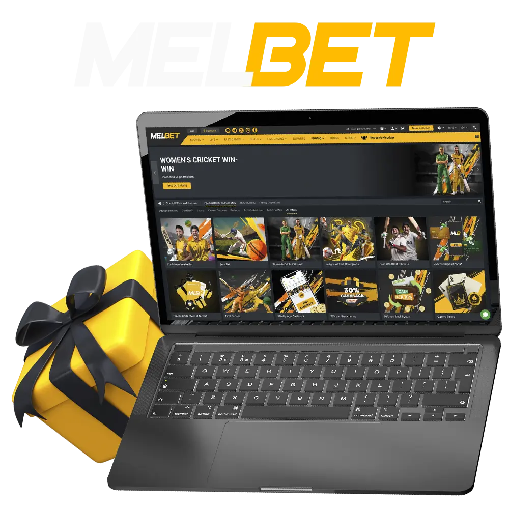 Familiarise yourself with the bonus system from Melbet Casino.