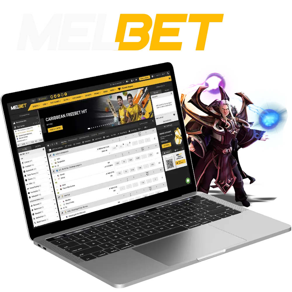 Try your luck when betting on cyber sports at Melbet bookmaker.