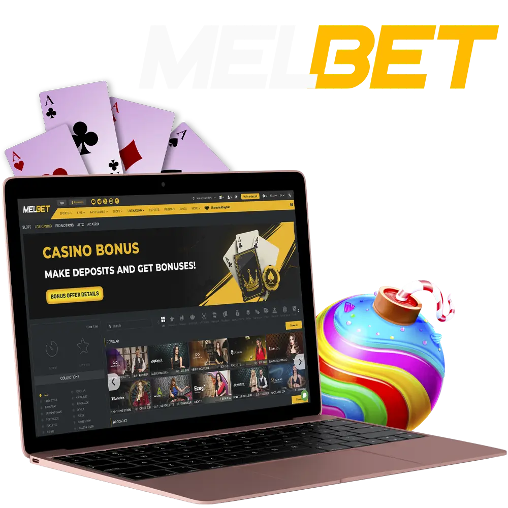 Win a big bonus at the best casino Melbet.