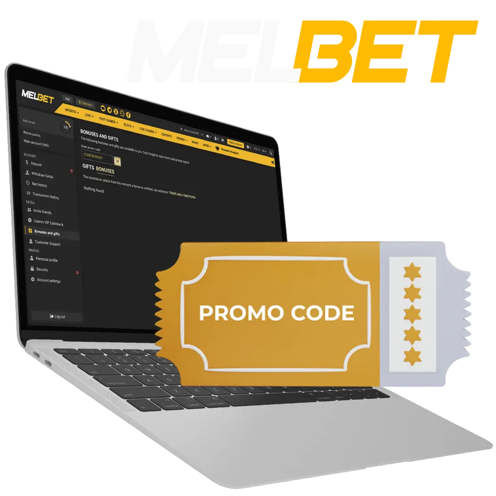 Use the promo code from the article to get a big bonus from Melbet Casino.