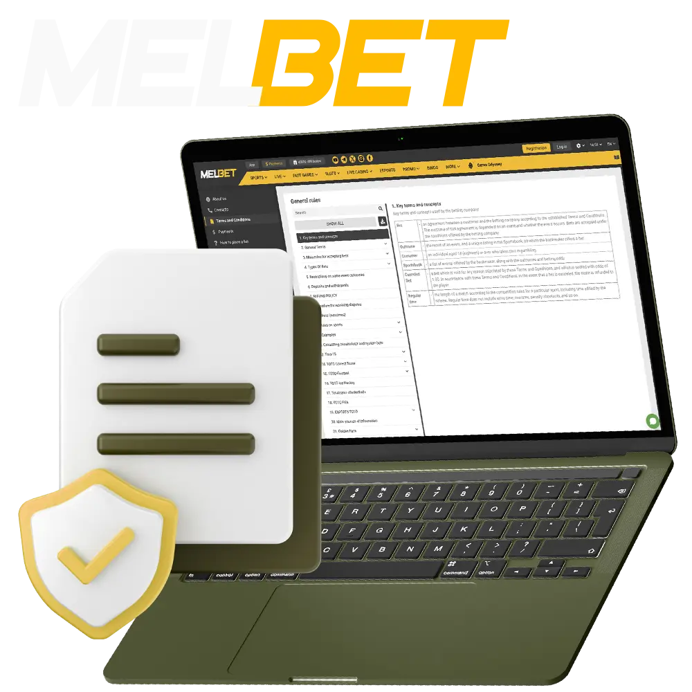 Learn the main rules of the Melbet gambling platform.