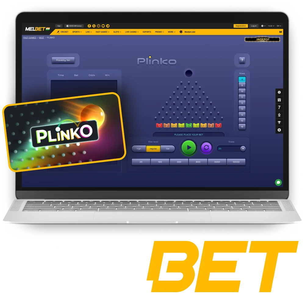 Play Melbet Plinko: simple mechanics and high winning potential.