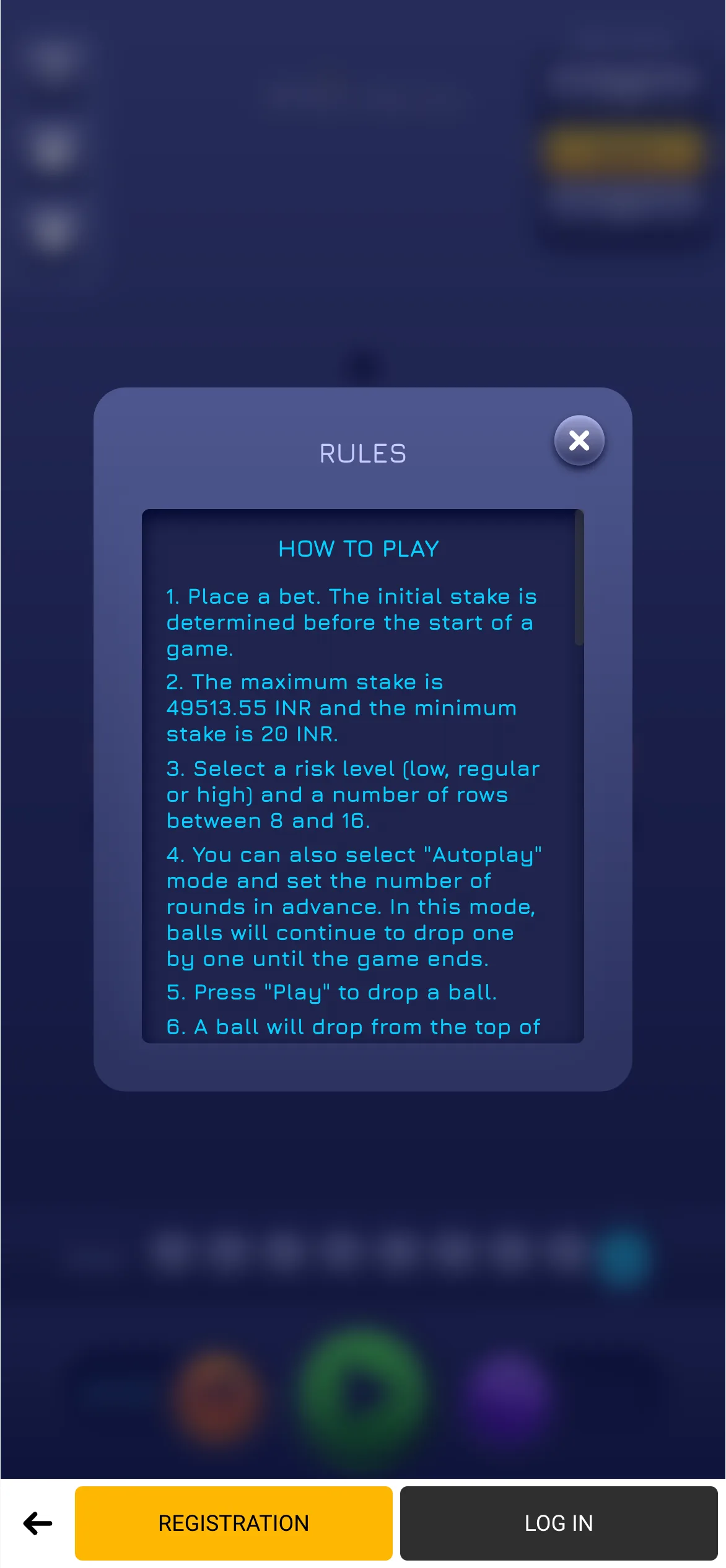 Check out the rules of Melbet Plinko and start playing now.